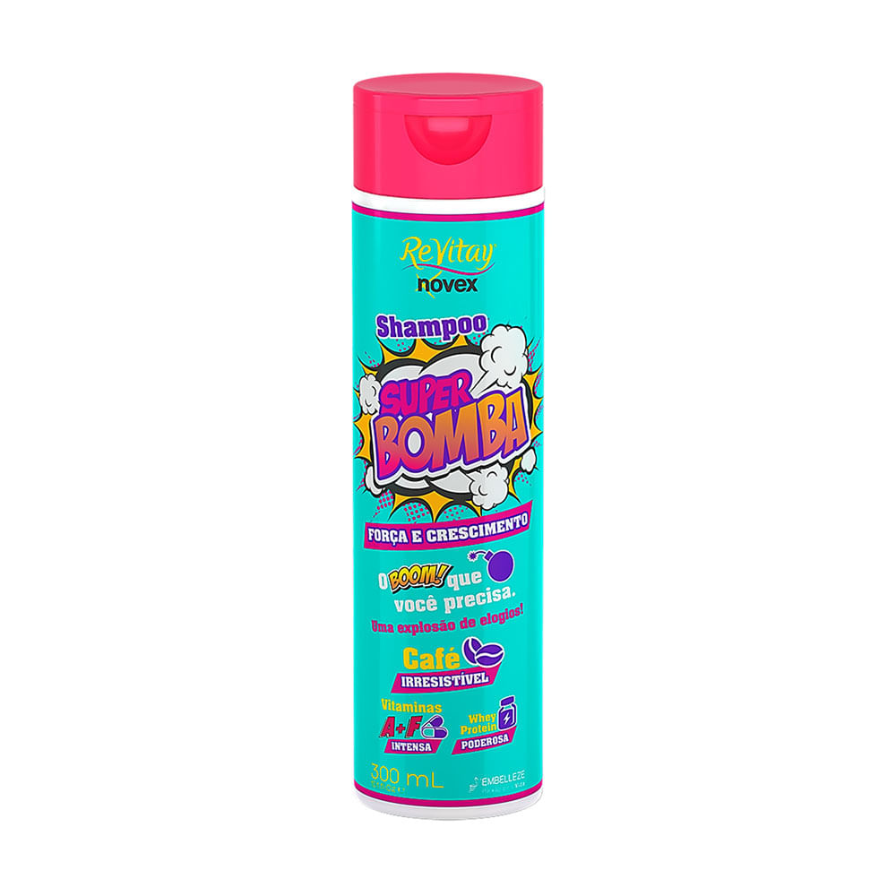 Resultado de imagem para super bomba shampoo novex