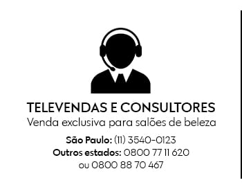 TELEVENDASAtendimento a cabeleireiros e esteticistas.