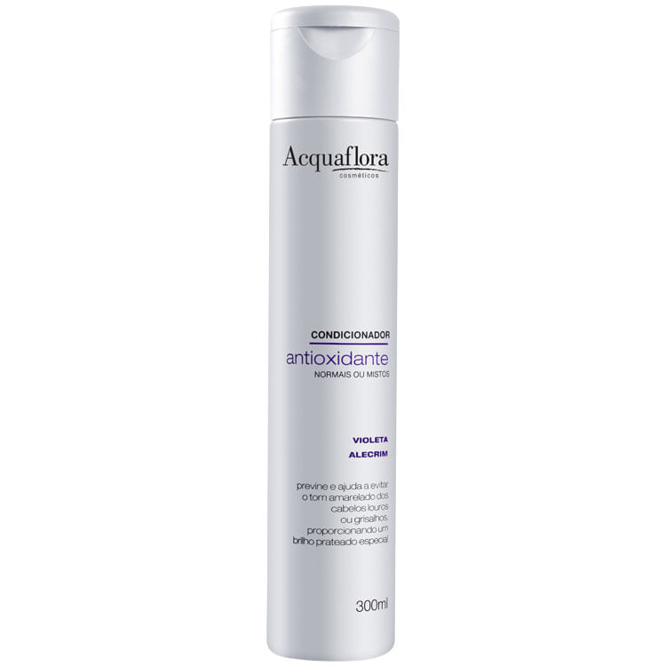 Frontal do condicionador Acquaflora Antioxidante 300ml