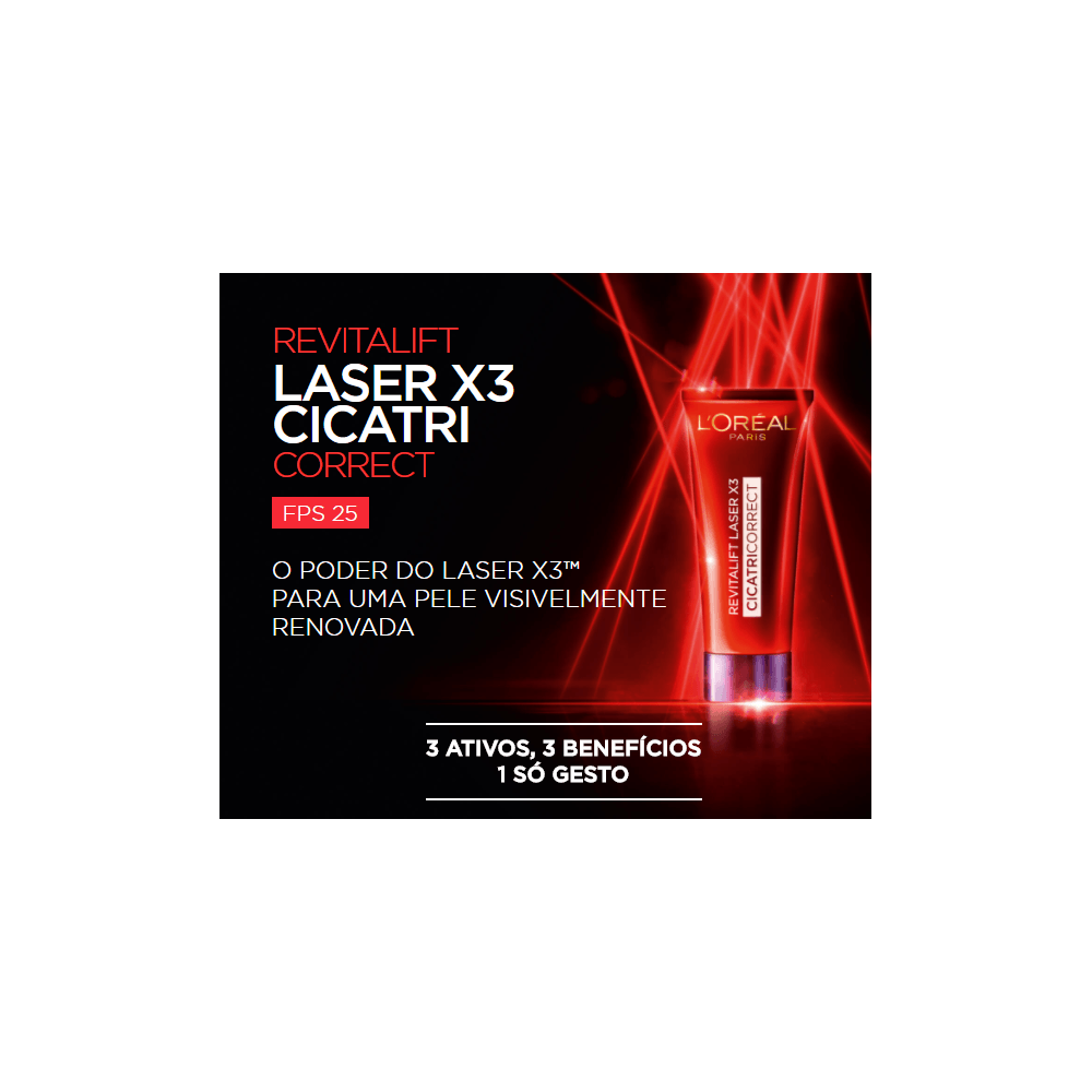 Revitalift Laser X3: 3 ativos para renovação da pele