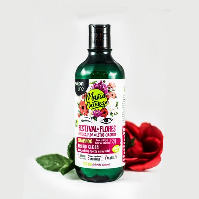 Resultado de imagem para shampoo maria natureza festival de flores