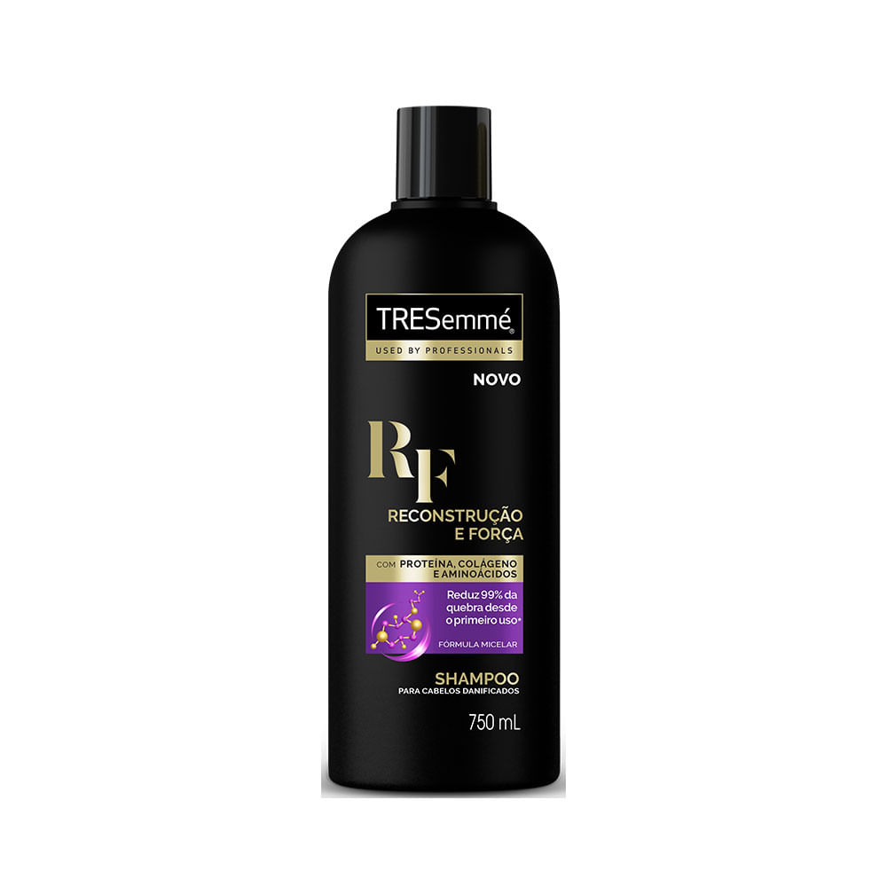 Shampoo Tresemmé Reconstrução e Força 750ml | Ikesaki Cosméticos - Ikesaki