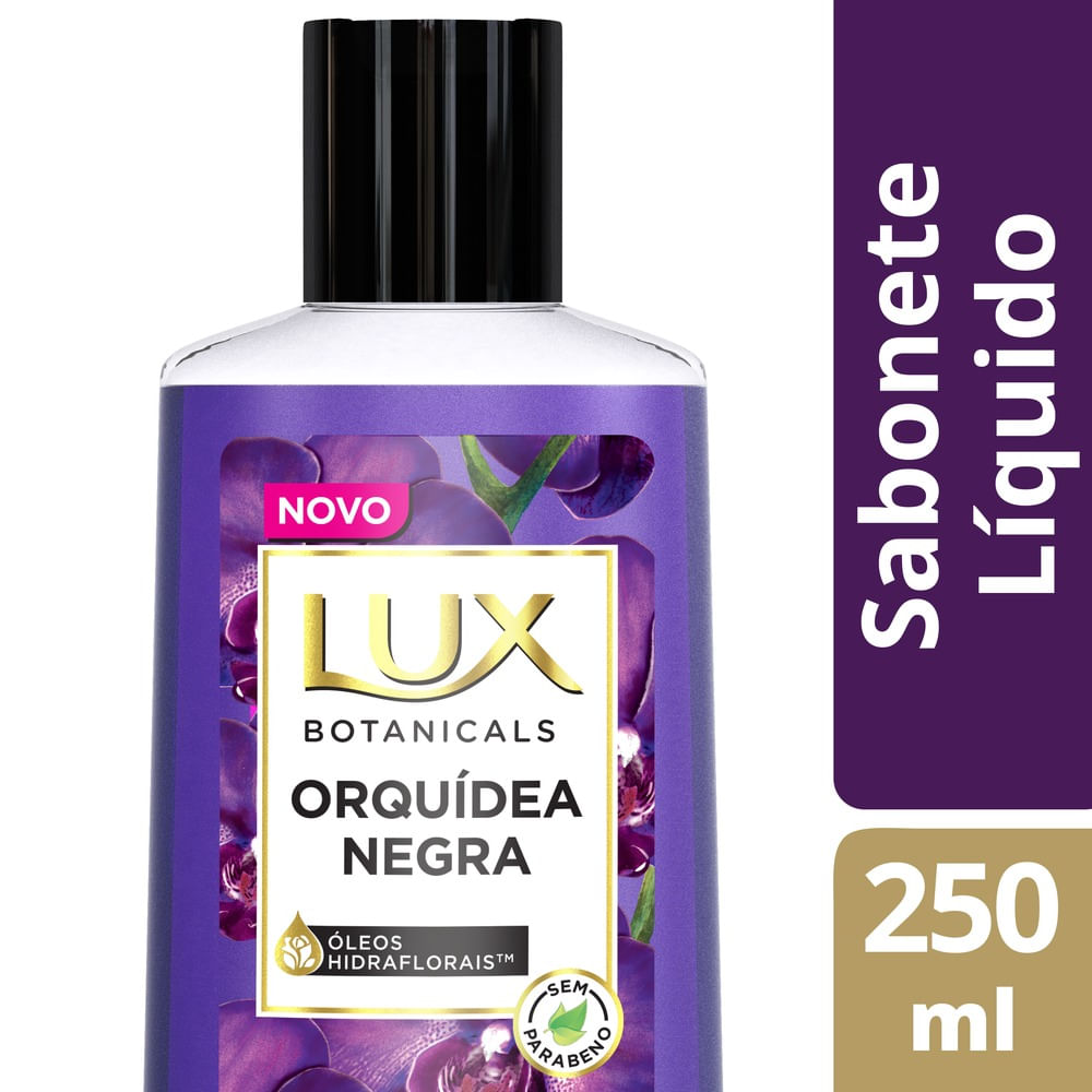 Sabonete Liquido Lux Orquidea Negra 250ml - Ikesaki