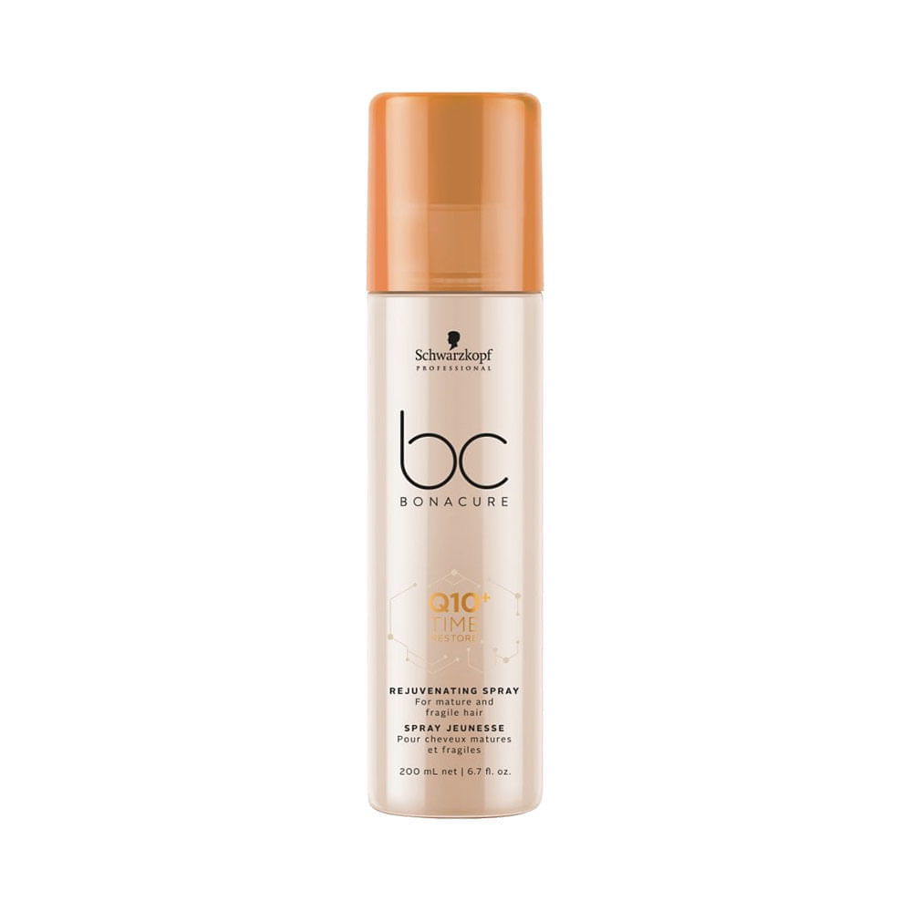 Frontal do Condicionador Spray BC Bonacure Q10+ Time Restore 200ml