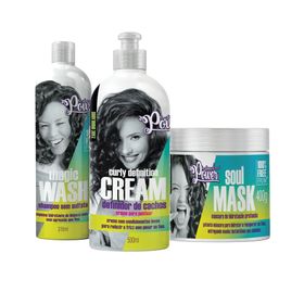 Kit-Soul-Power-Creme-de-Pentear-Curly-Creme-de-Pentear---Mascara-Gratis-Shampoo-Magic-Wash-315ml