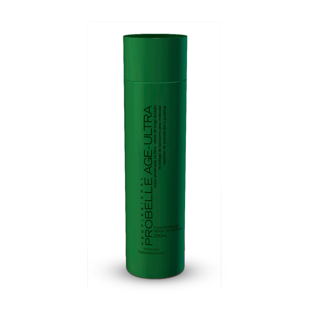Condicionador Probelle Age Ultra 250ml - frasco verde escuro