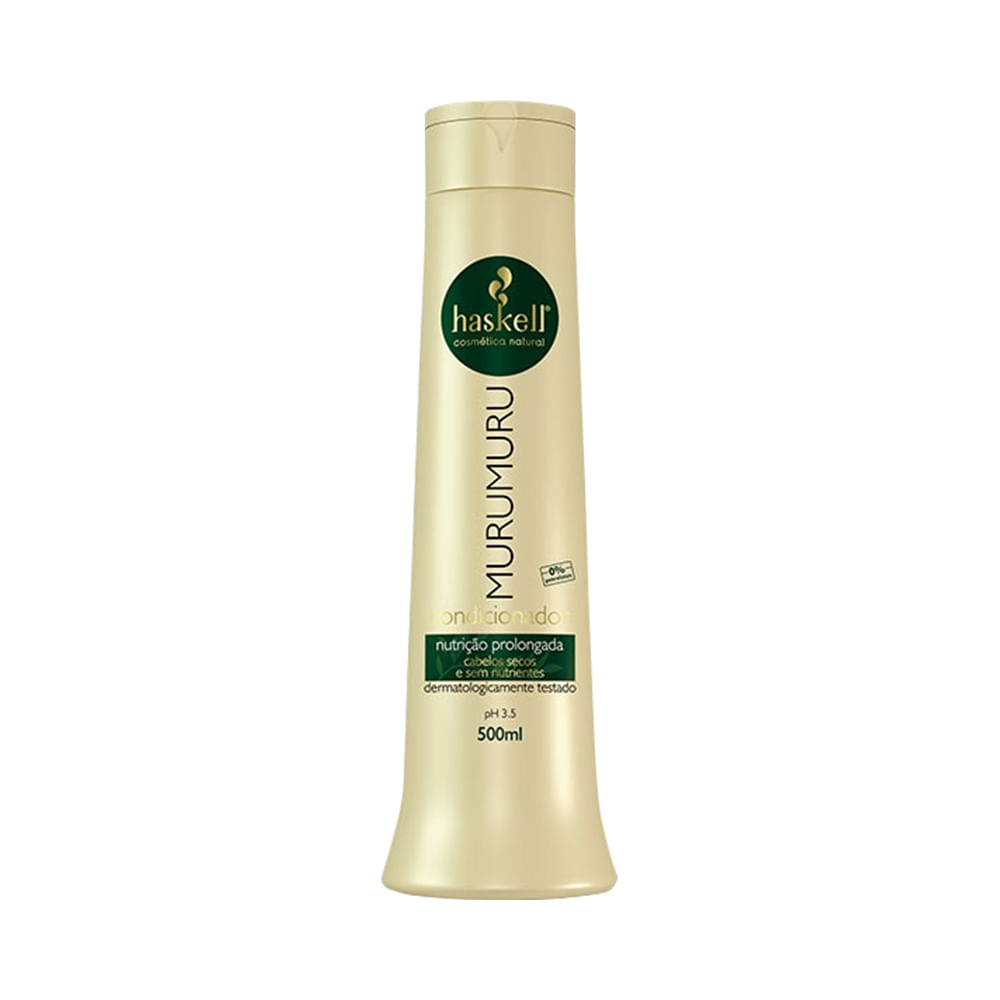 Frente do condicionador Murumuru Nutrição Prolongada Haskell 300ml