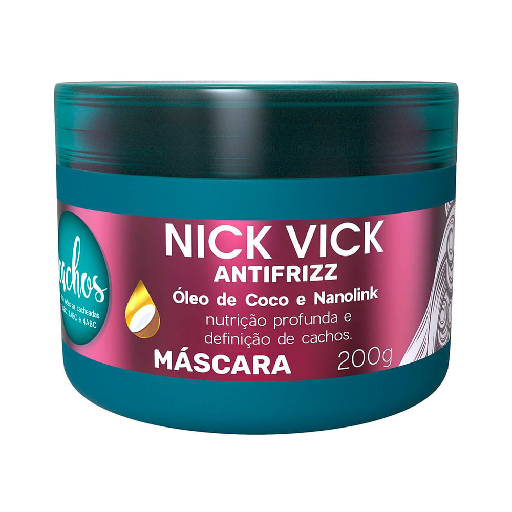 Mascara-Antifrizz-Nick-e-Vick-Cachos-200gr