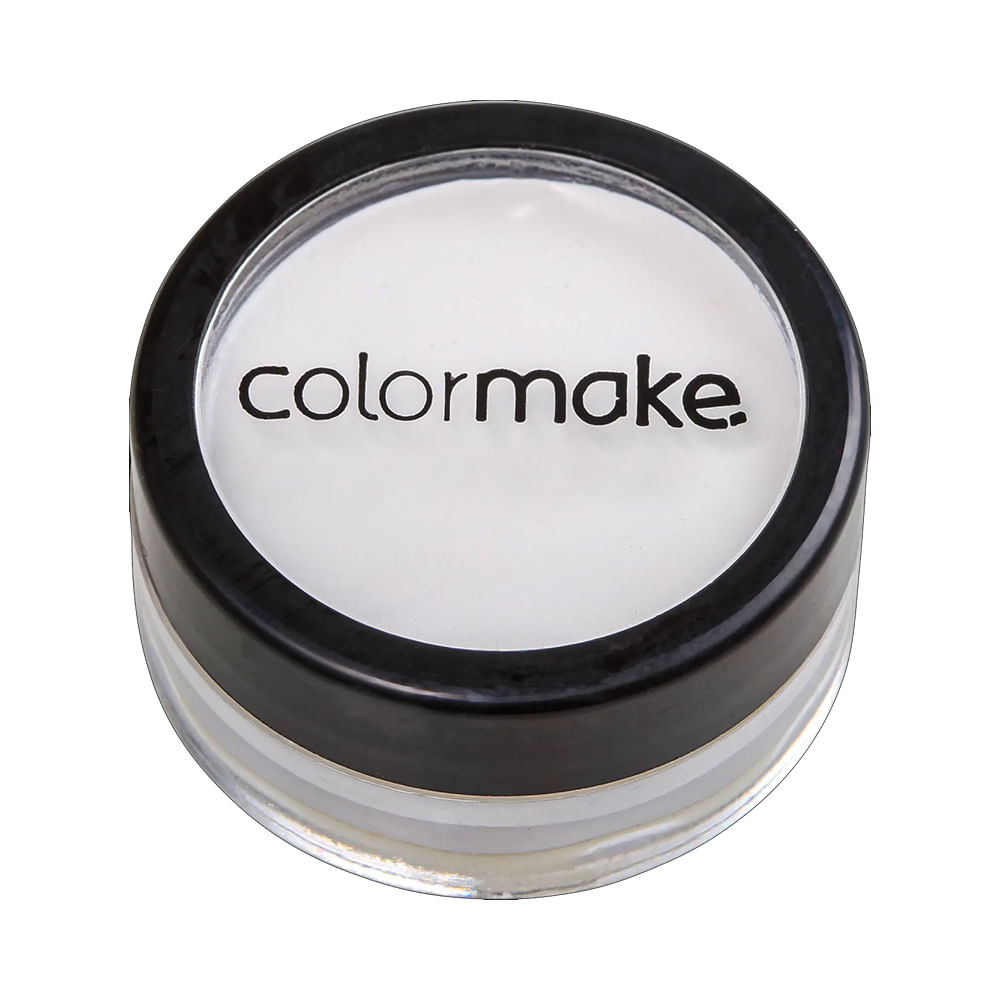 Pote fechado da tinta cremosa branca ColorMake Mini Clown Makeup