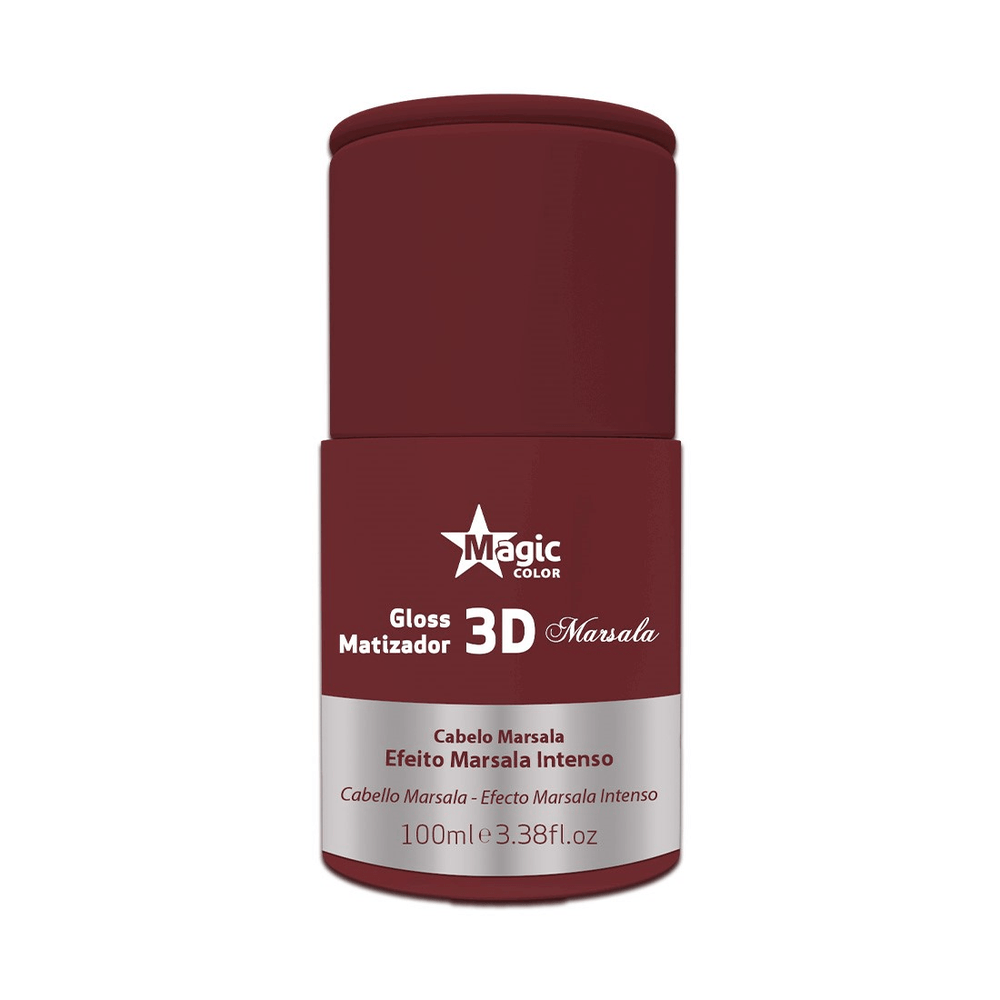Matizador Magic Color Efeito Marsala Intenso Ikesaki
