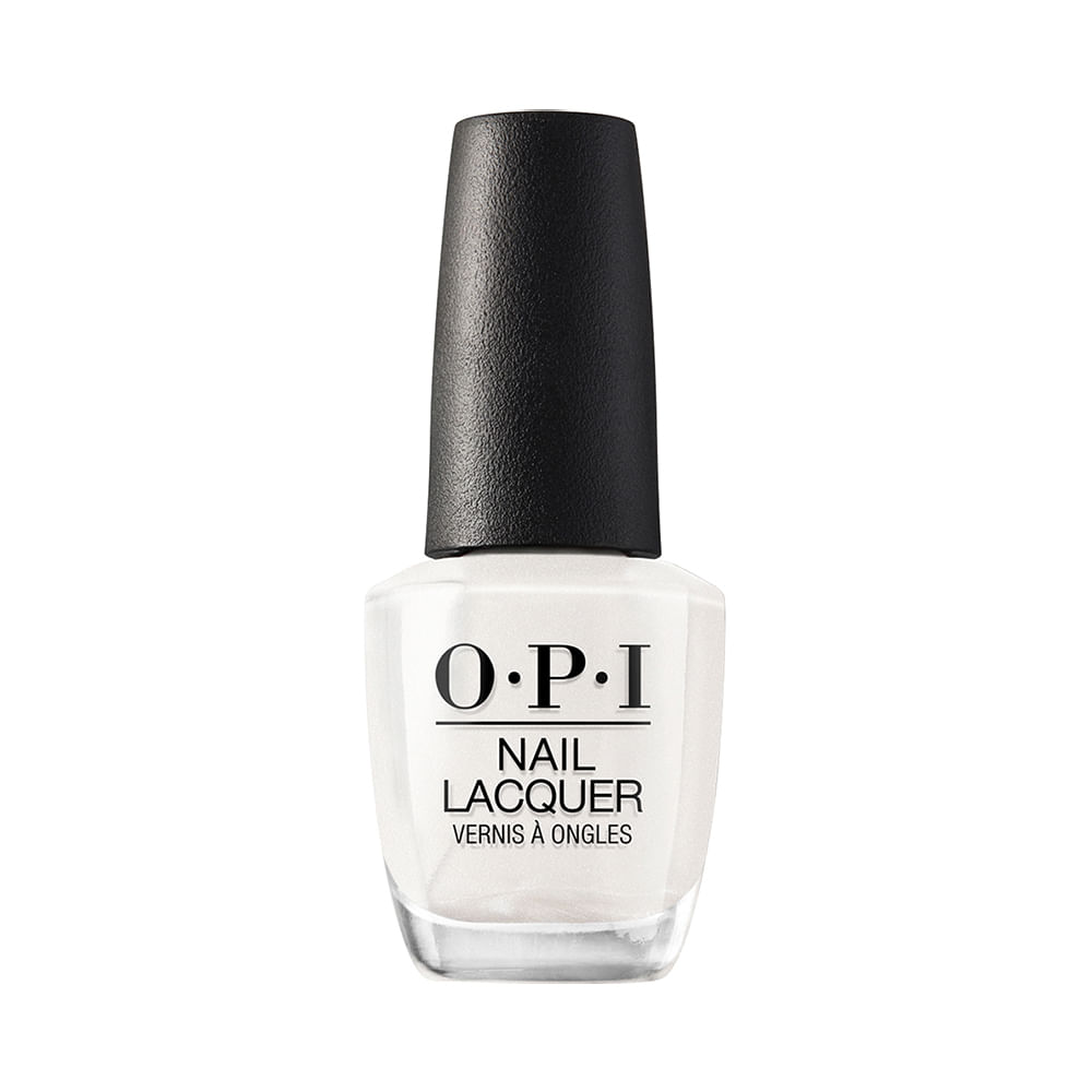 Frasco de esmalte OPI Kyoto Pearl branco perolado