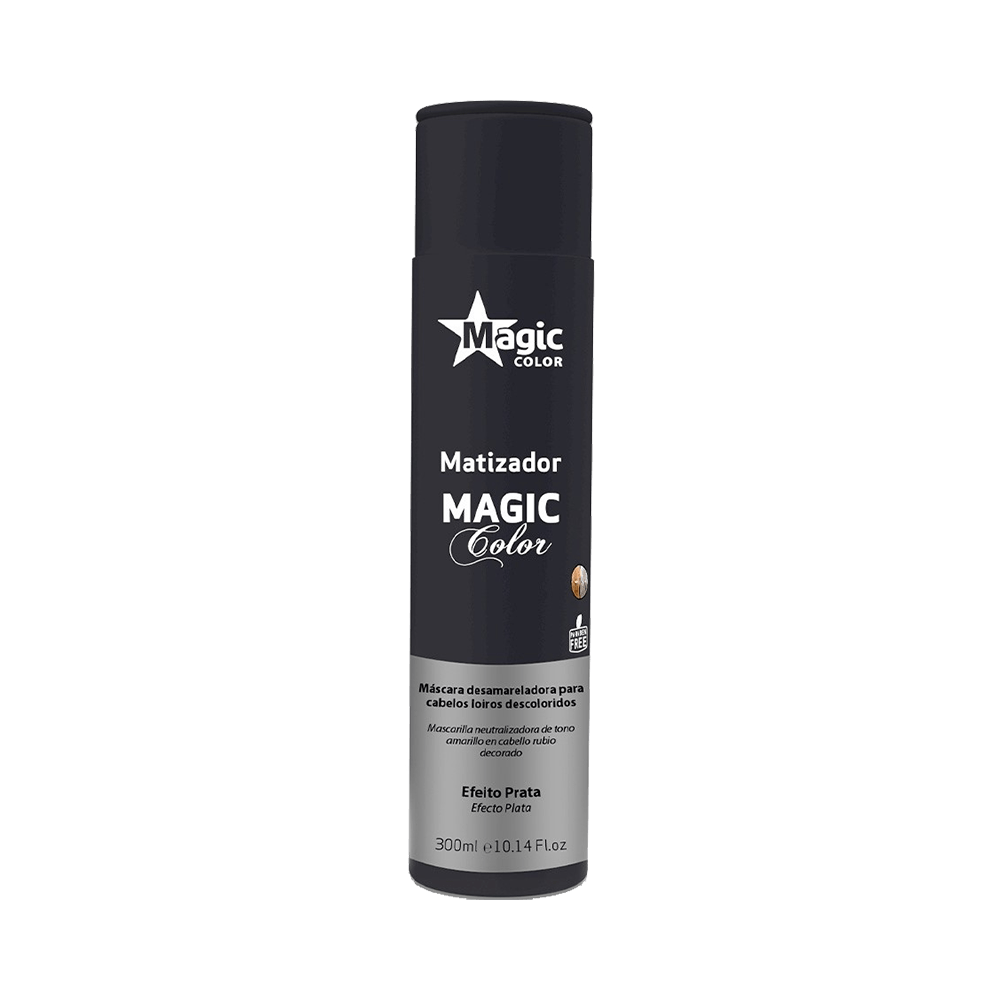 Matizador Magic Color Efeito Prata 300ml - embalagem frontal