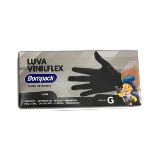Luva-Bompack-Vinilflex-Preta-100-Unidades-G---7908026005074