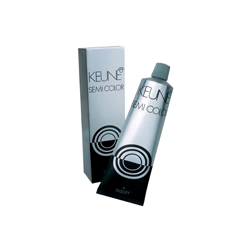 Coloração Keune Semi Color 60ml - embalagem prateada e caixa