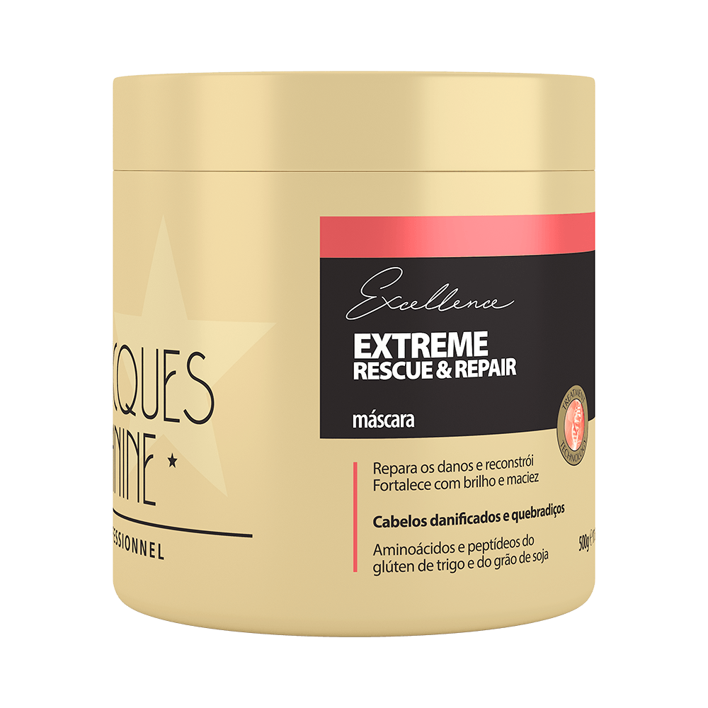 Máscara Jacques Janine Extreme Rescue & Repair 500g — embalagem fechada