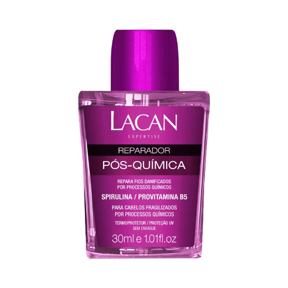 Reparador de Pontas Lacan Pós-Química 30ml - embalagem roxa