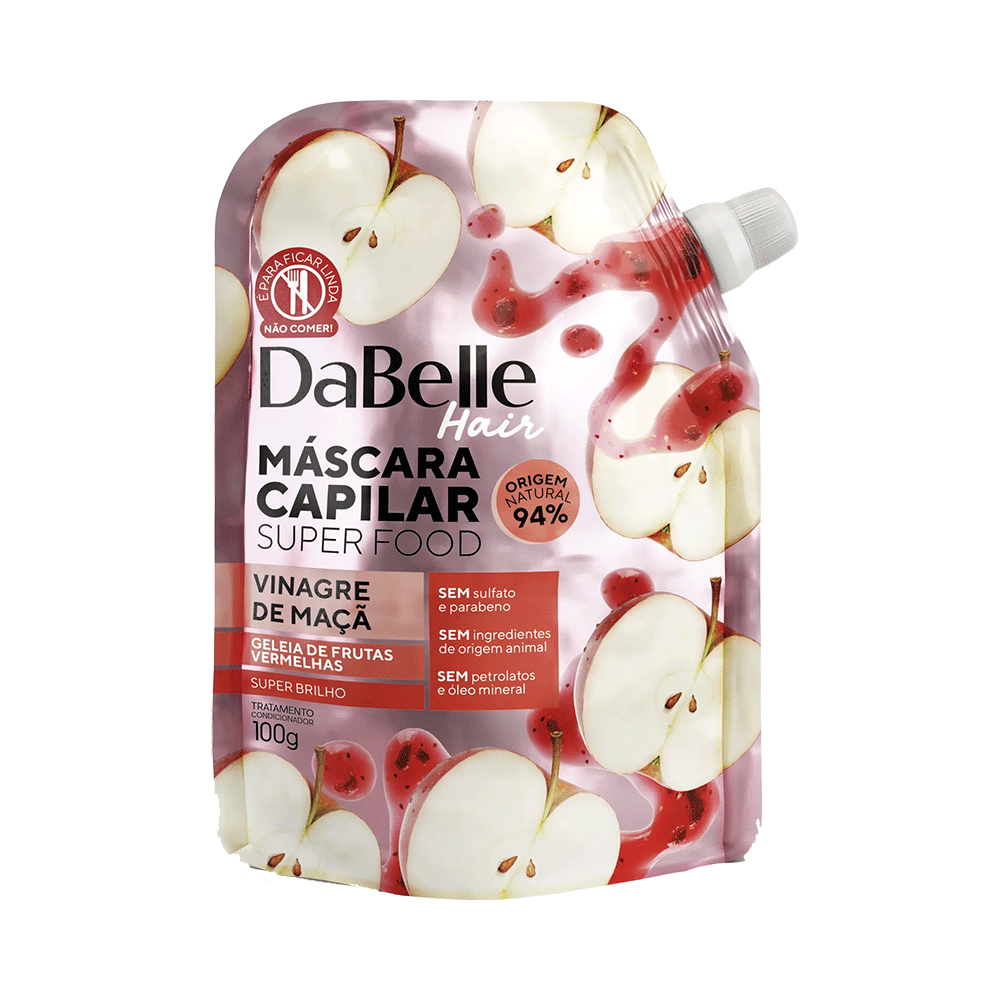 Mascara-de-Tratamento-Dabelle-Superfood-Vinagre-Maca-e-Geleia-Frutas-100g