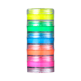 Kit-ColorMake-5-Tinta-Neon-Facial-Fluorescente-5-Unidades