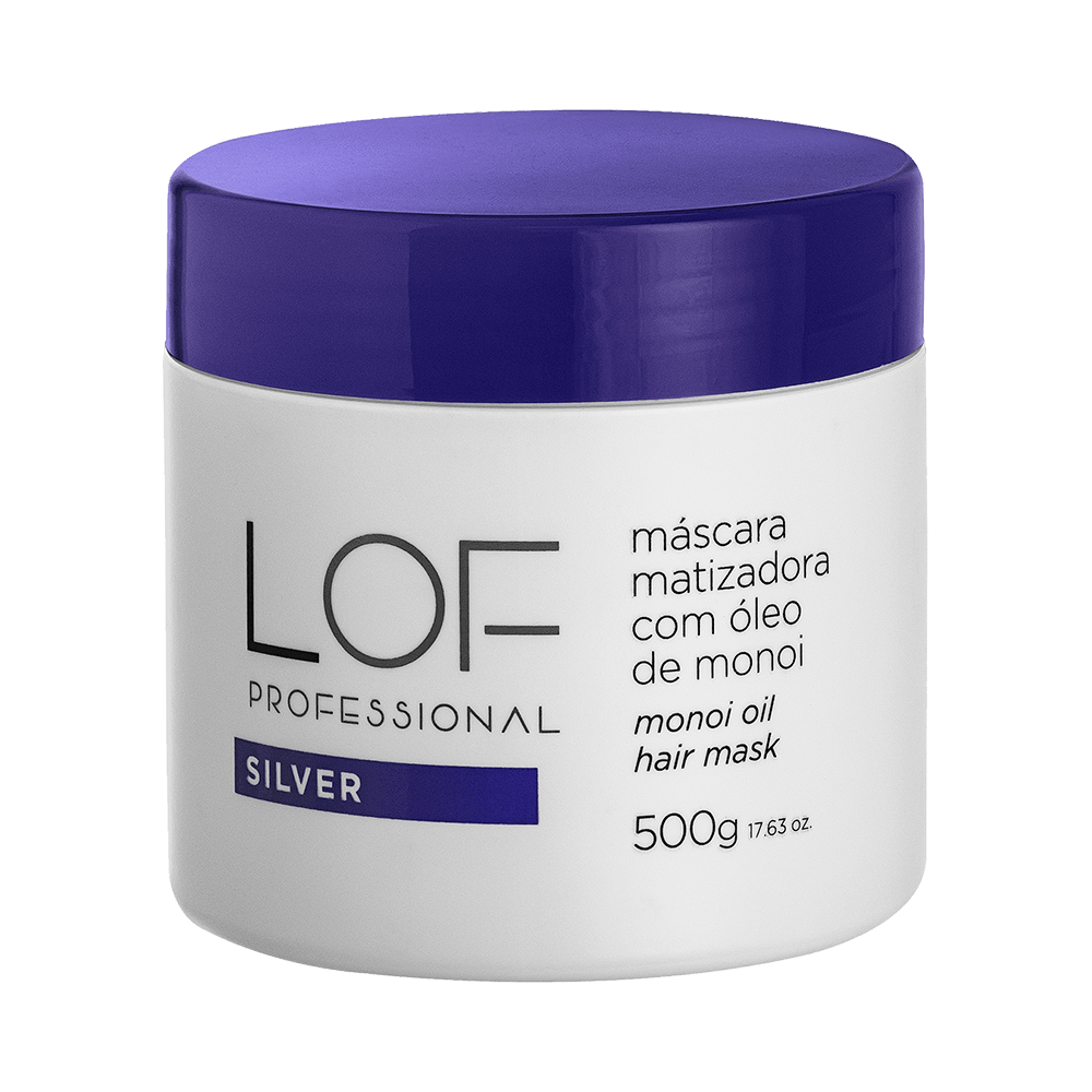 Máscara LOF Professional Silver Matizadora embalagem frontal