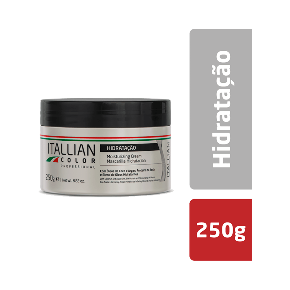 Pote Itallian Color Máscara de Hidratação 250g vista frontal