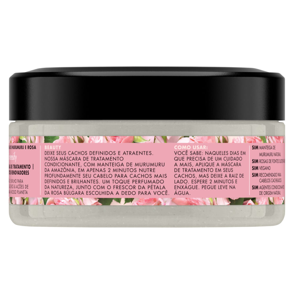 Máscara Love Beauty And Planet Curls Intensify 190g com descrição do produto
