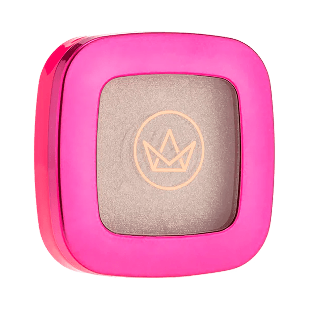Pó Iluminador Mari Maria Fairy Powder Lumina - embalagem quadrada rosa com pó prateado