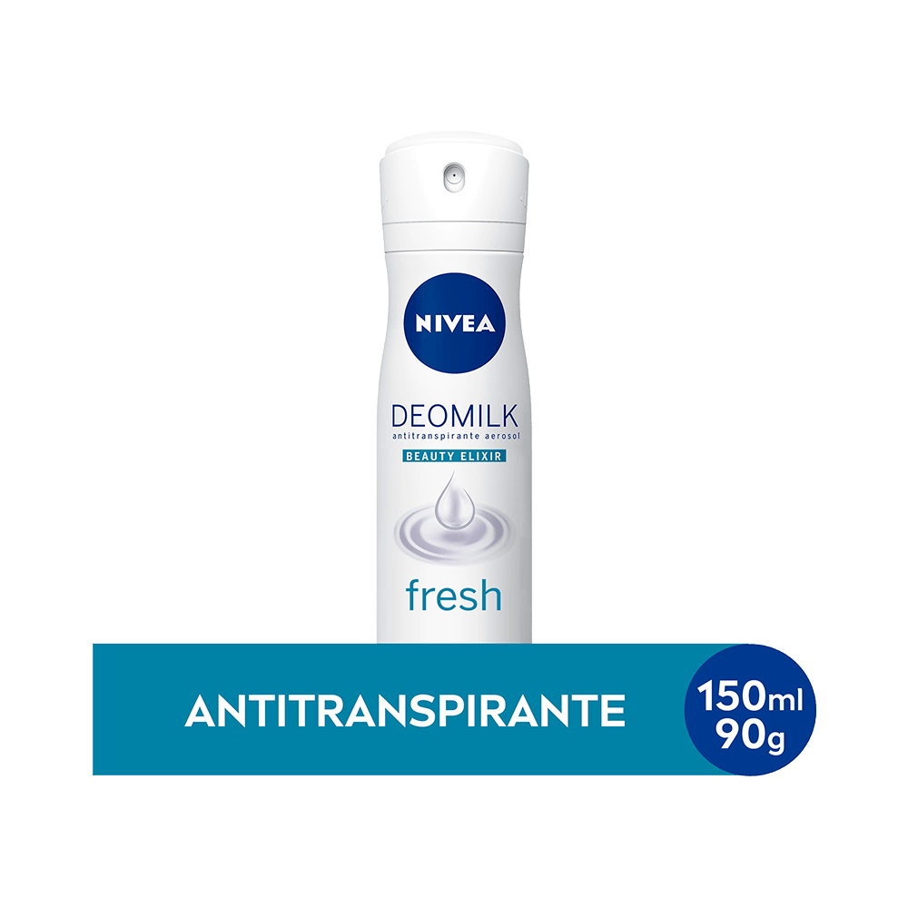 Desodorante Antitranspirante Aerosol NIVEA Deomilk Fresh 150ml