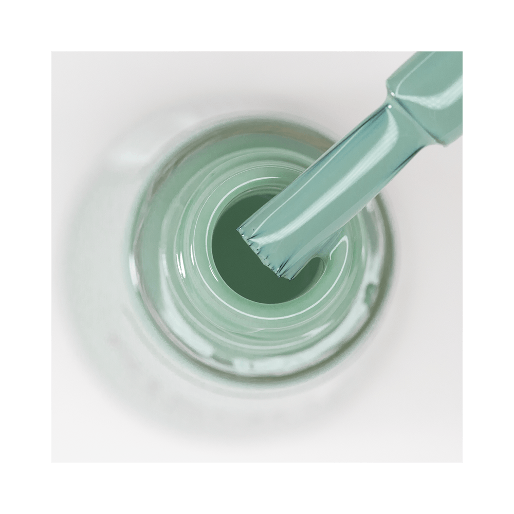 Close do frasco do esmalte Risqué Inspiração Divina com pincel