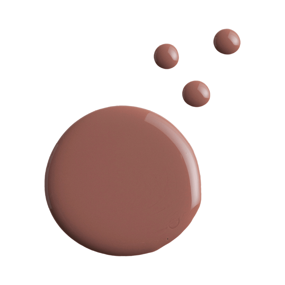 Mostruário da cor nude cremoso do Esmalte Dailus Faço Minhas Regras