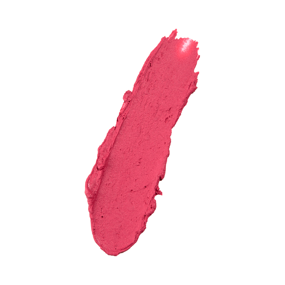 Swatch do Batom Dailus BT Matte cor Doce mostrando pigmentação