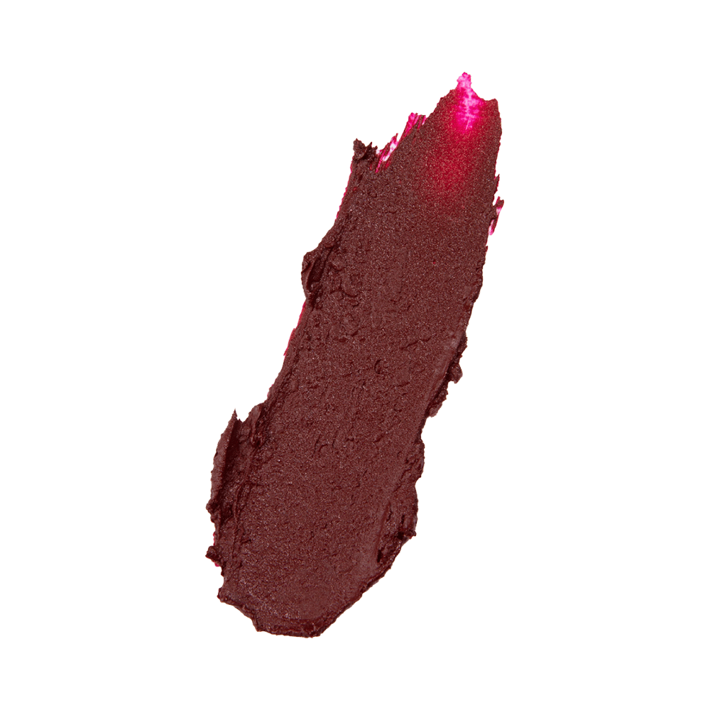 Swatch do Batom Dailus Debochada mostrando textura e cor