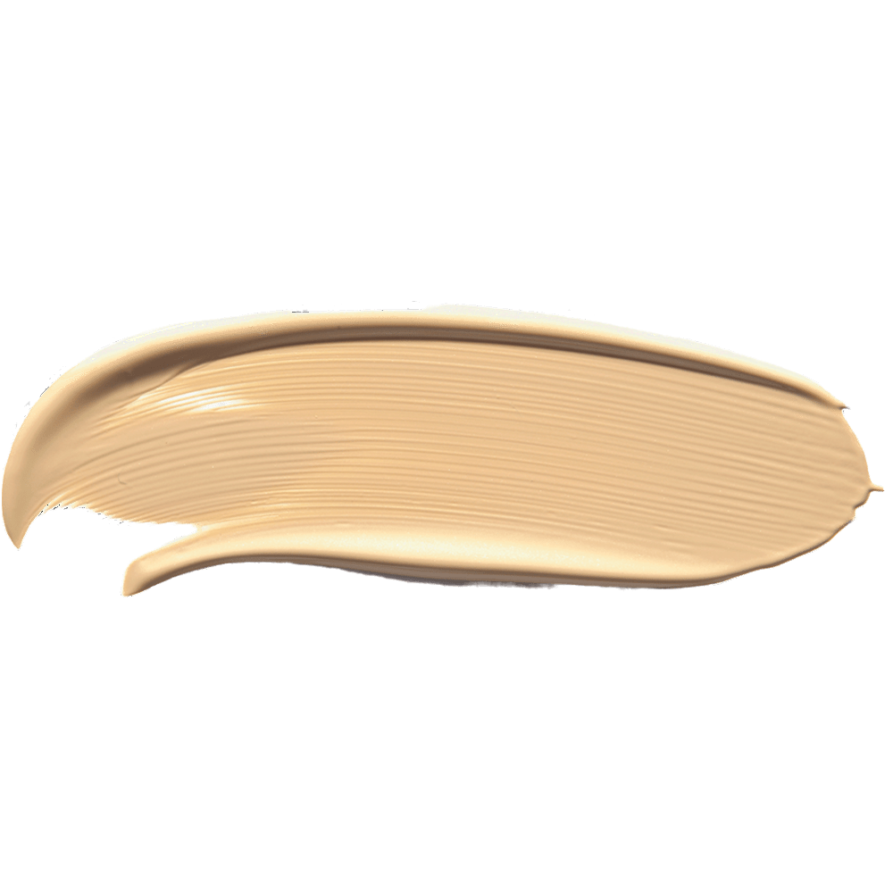 Textura cremosa da Base Boca Rosa Beauty by Payot - tom bege claro com acabamento mate