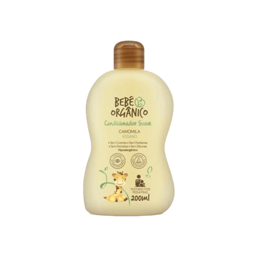 Frasco do Condicionador Suave Beauty Slime Bebê Orgânico 200ml