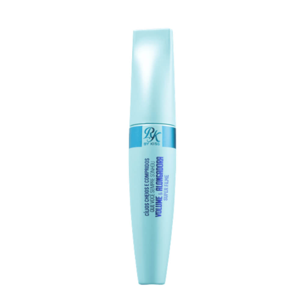 Detalhe da embalagem e escova da Máscara de Cílios RK By Kiss