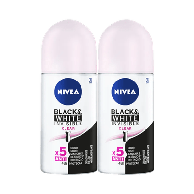 Desodorante-Antitranspirante-Roll-on-NIVEA-Invisible-Black---White-Clear-50ml-2-unidades-9900000043414