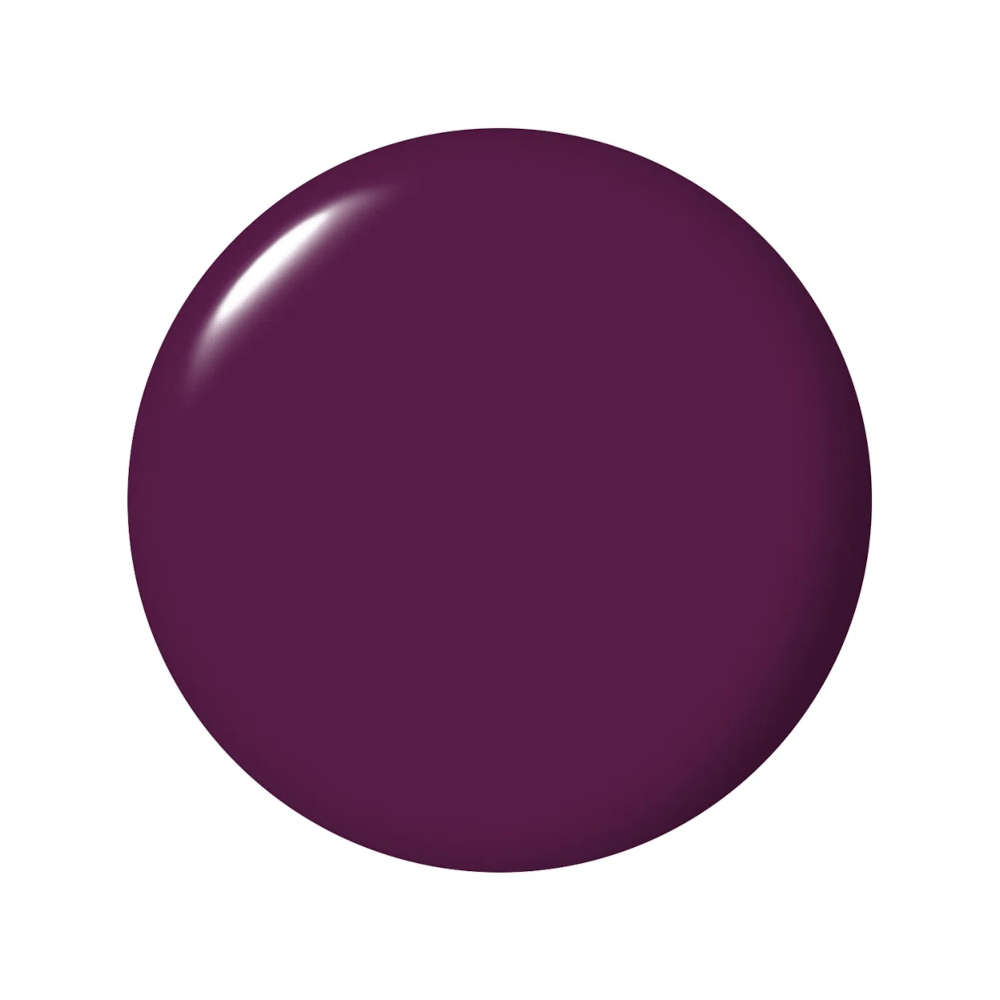 Amostra da cor roxa do esmalte OPI Xbox N00Berry Nld61