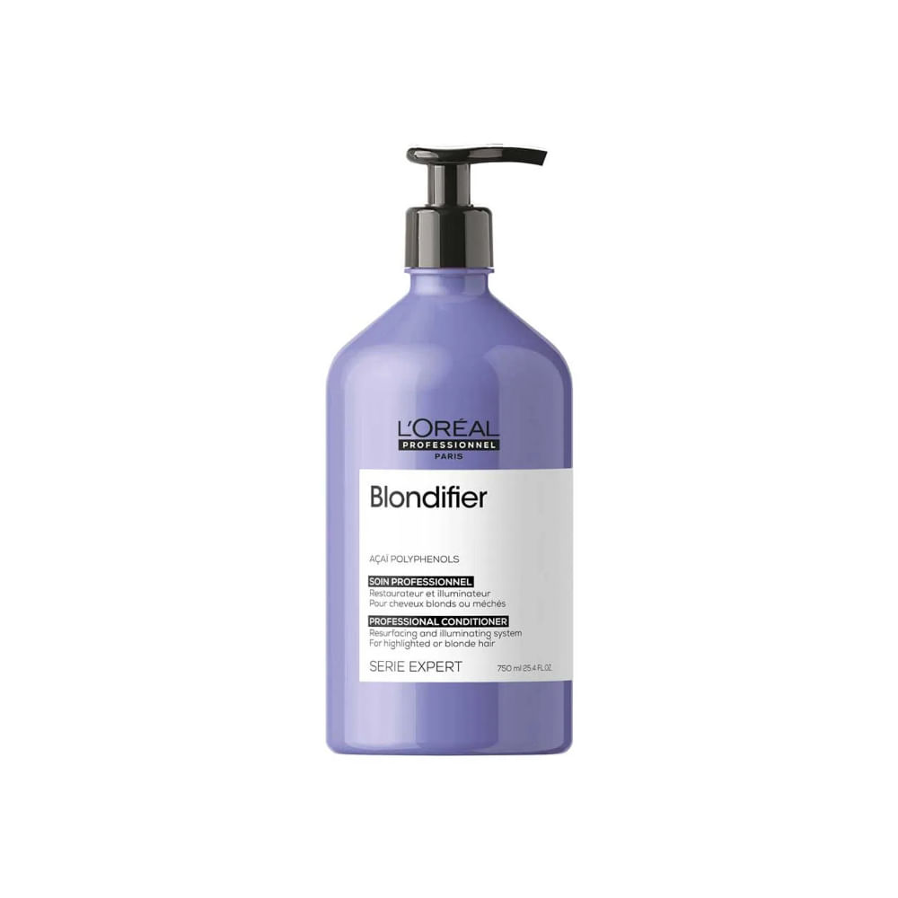 Condicionador L'Oréal Professionnel Blondifier 750ml embalagem lilás com pump
