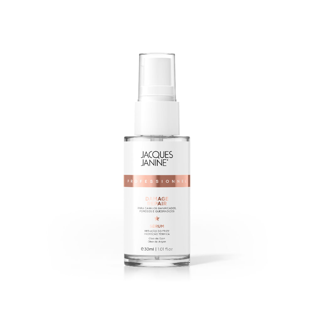 Frasco do Sérum Jacques Janine Damage Repair 30ml - frente