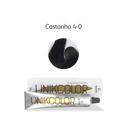 Coloracao-Unikcolor-4.0-Castanho-Gaboni-Professional-50g