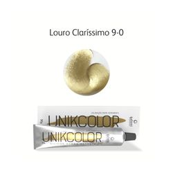 Coloracao-Unikcolor-9.0-Louro-Clarissimo-Gaboni-Professional-50g