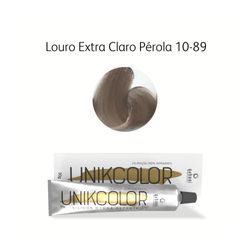 Coloracao-Unikcolor-10.89-Louro-Extra-Claro-Perola-Gaboni-Professional-50g