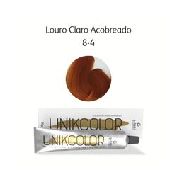 Coloracao-Unikcolor-8.4-Louro-Claro-Acobreado-Gaboni-Professional-50g