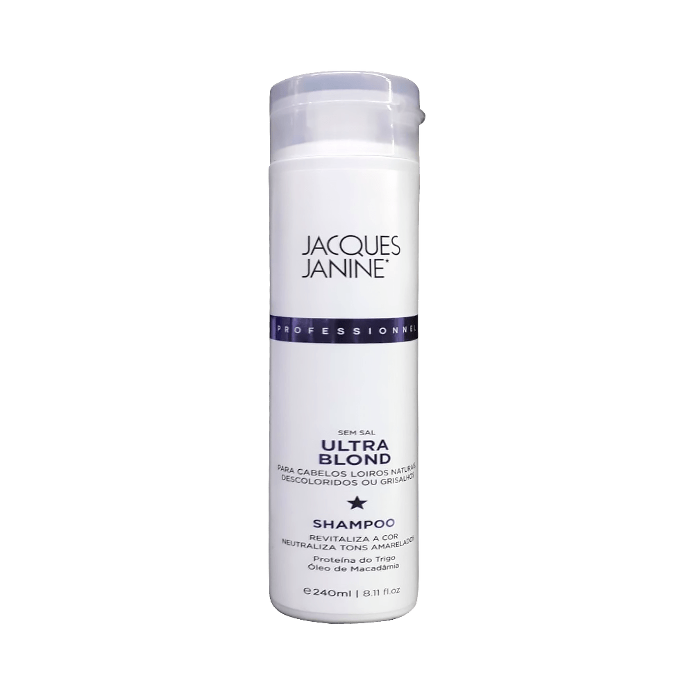 Shampoo Jacques Janine Ultra Blond 240ml - frontal