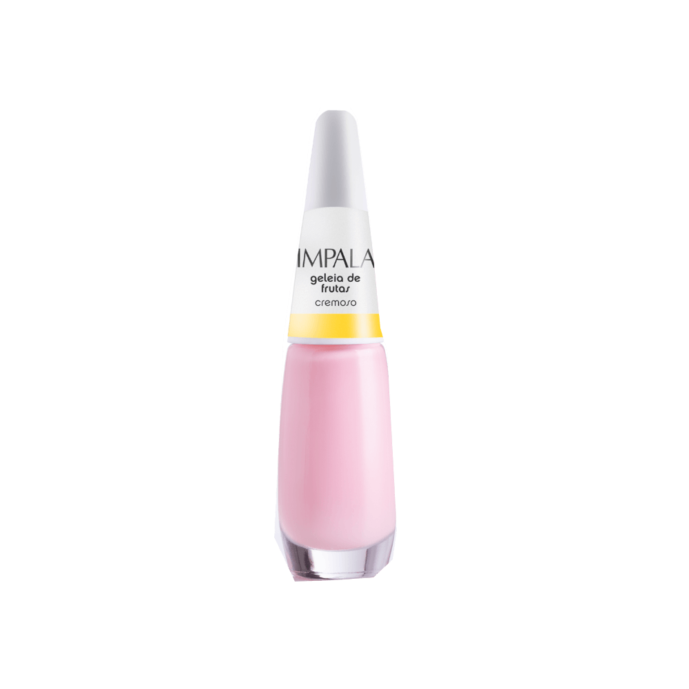 Esmalte Impala Geléia de Frutas em pé com rótulo visível