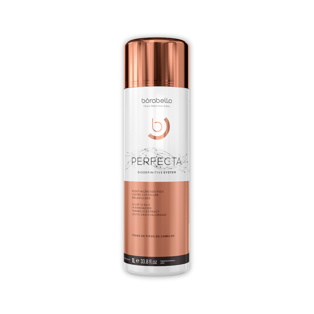 Frente da embalagem Progressiva Borabella Perfecta 250ml