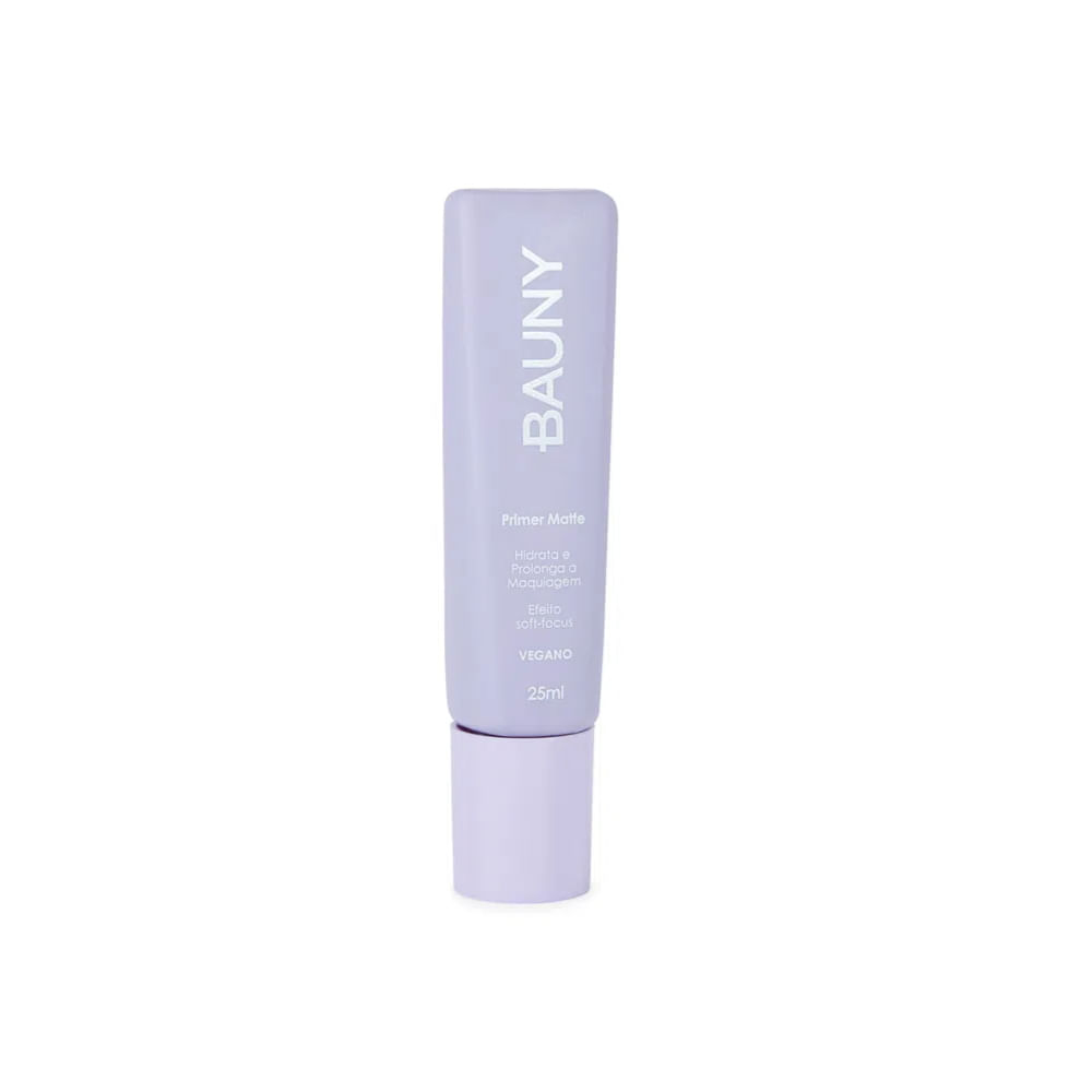 Primer Matte Bauny 25ml - bisnaga lilás