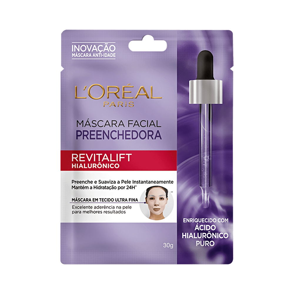 Máscara facial preenchedora Revitalift Hialurônico