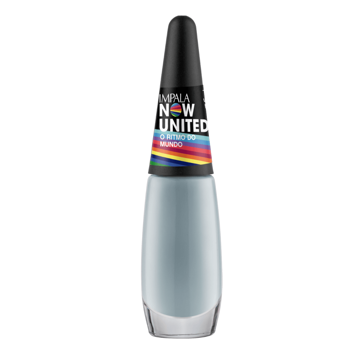Frasco de esmalte Impala Now United mostrando cor e embalagem