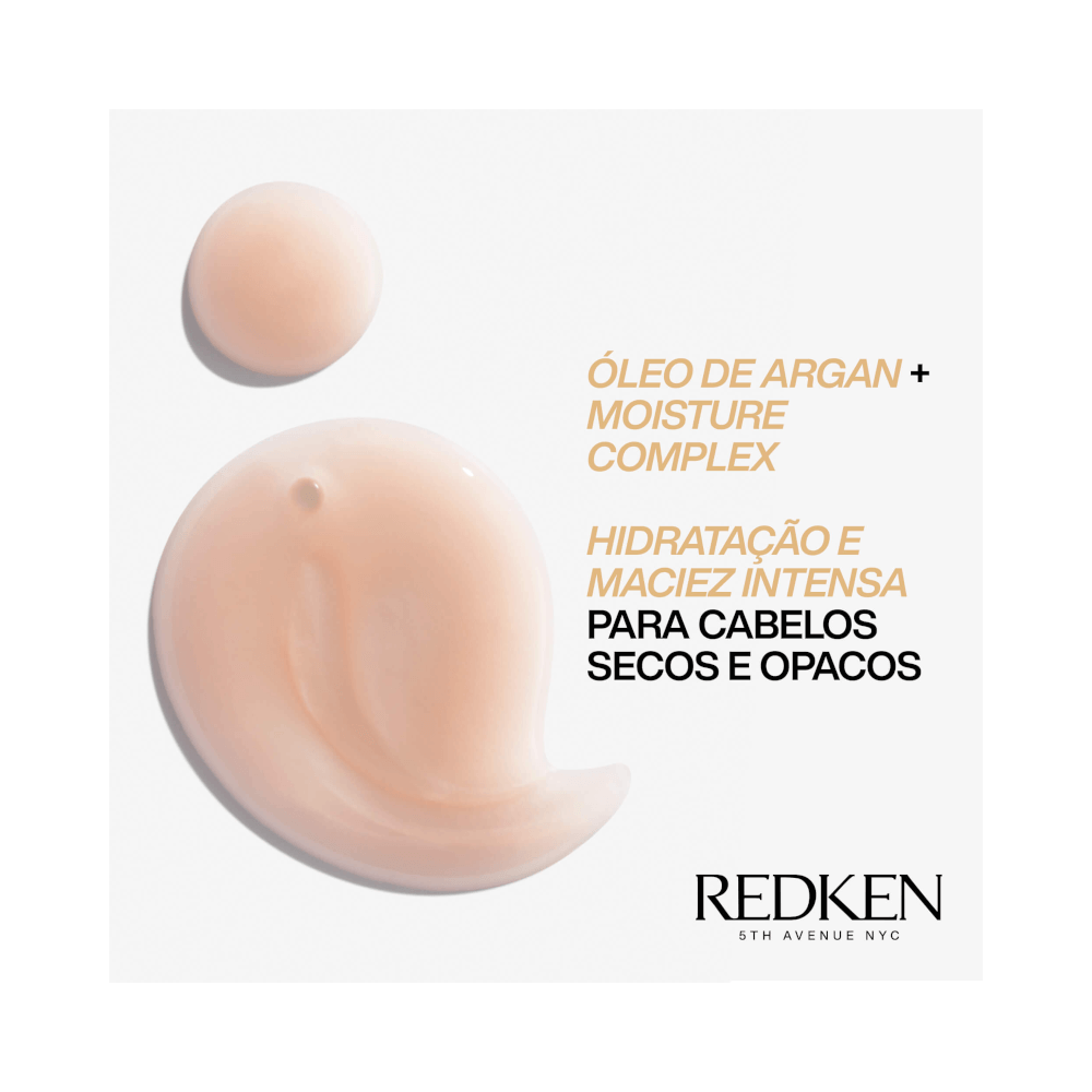 Textura cremosa do Shampoo Redken All Soft