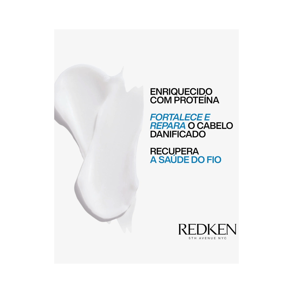 Textura cremosa do condicionador Redken Extreme
